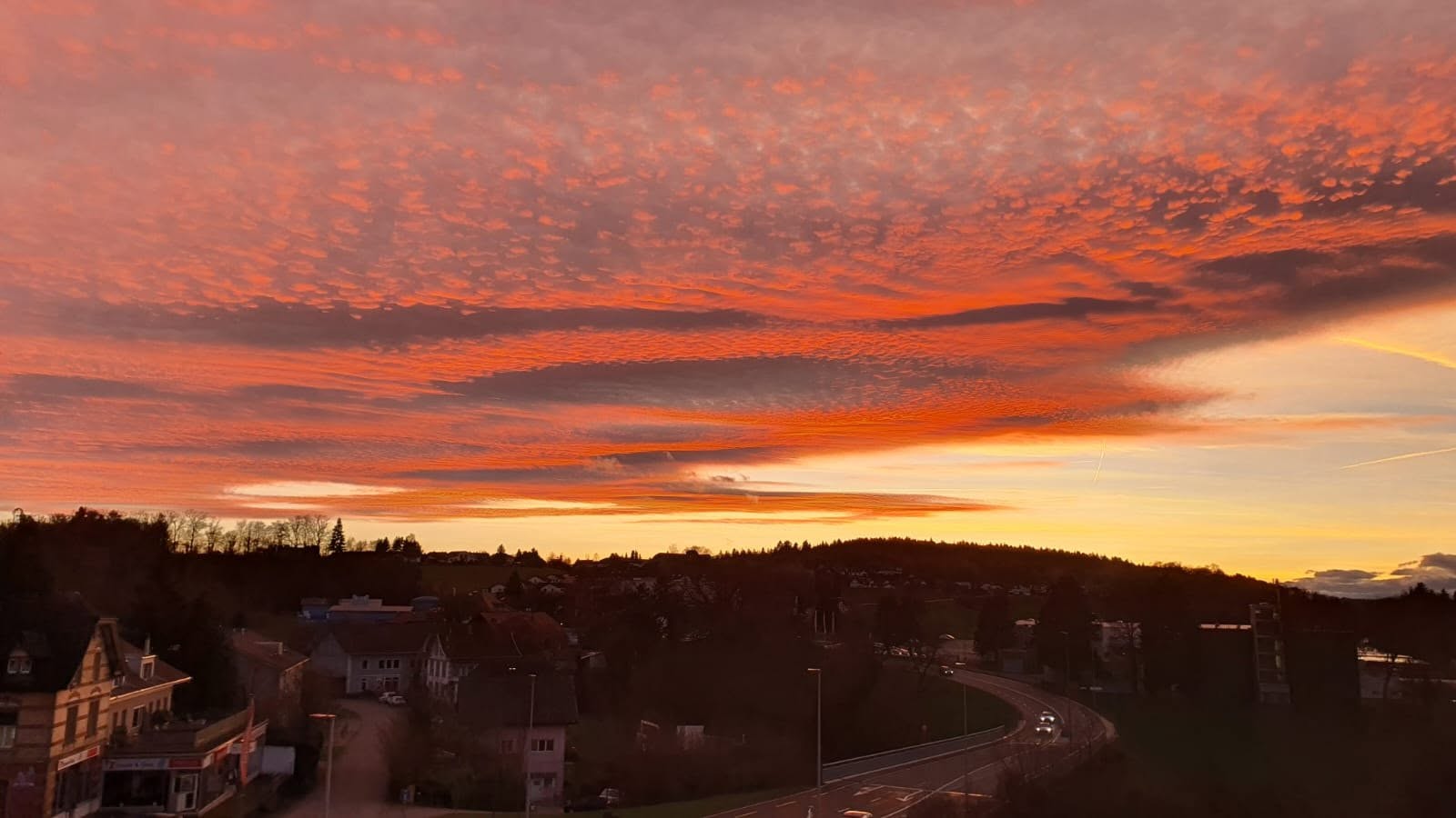 Der Rote Abendhimmel | Quelle: Privatarchiv
